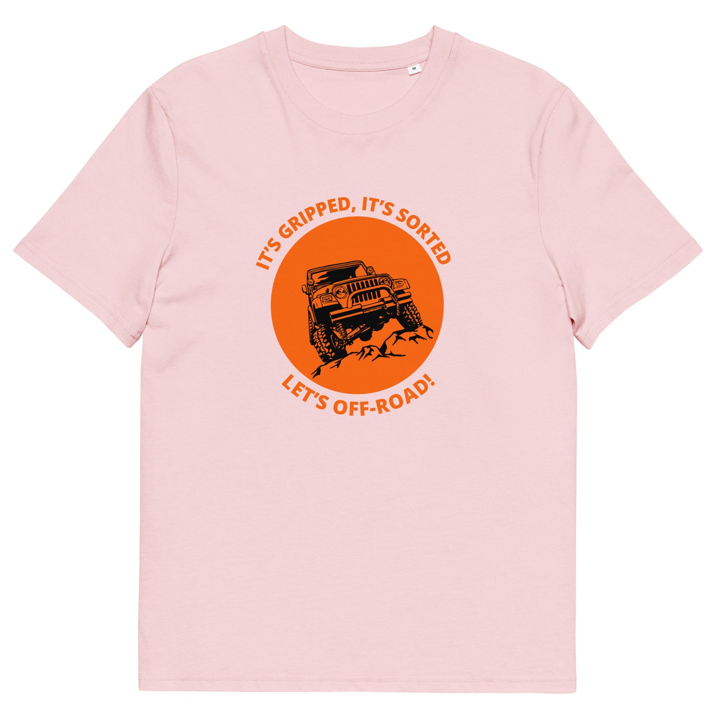 Let's Off-road! Slogan Tee for Off-road Driving Enthusiasts | "It's Gripped, It's Sorted" Graphic