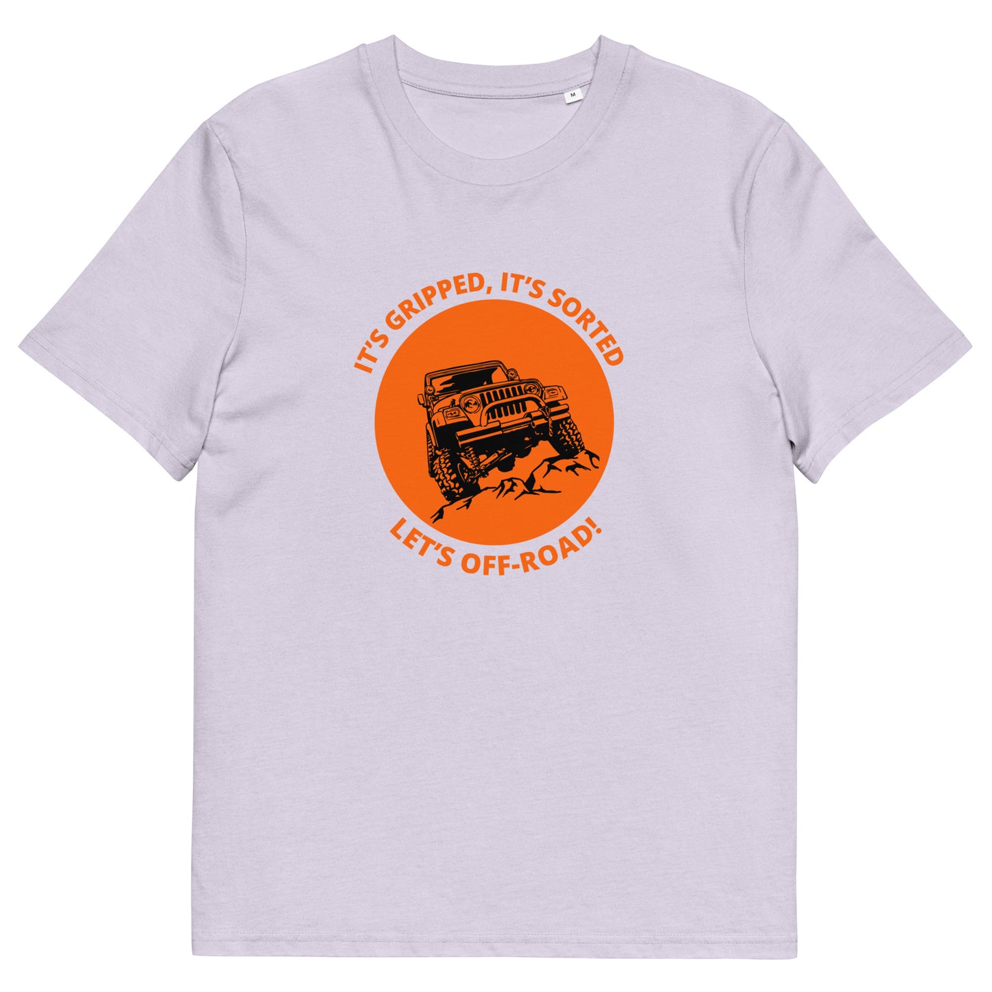 Let's Off-road! Slogan Tee for Off-road Driving Enthusiasts | "It's Gripped, It's Sorted" Graphic