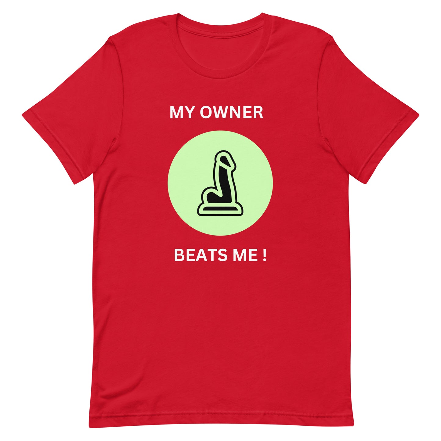 Hilarious "My Owner Beats Me" T-Shirt
