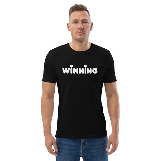 WINNING slogan - Quality Organic Cotton Unisex T-Shirt