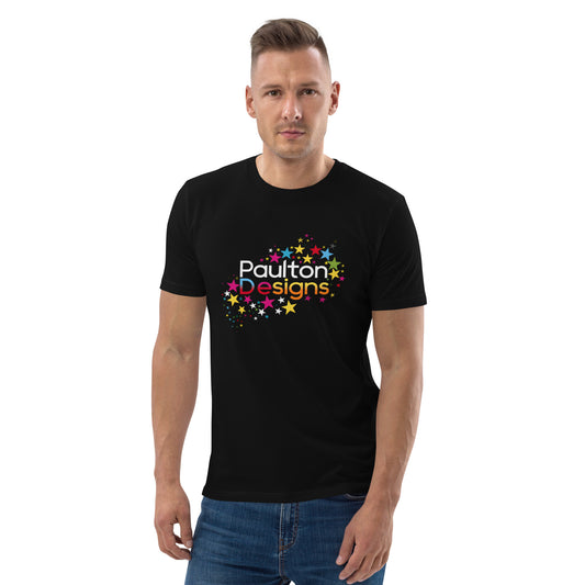 Starburst Design T-Shirt - Organic Cotton Tee - Exclusive Paulton Collection