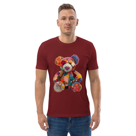 The Paulton Bear - Unique Bespoke Teddy Bear T-Shirt by Paulton Designs - Unisex Organic Cotton Tee