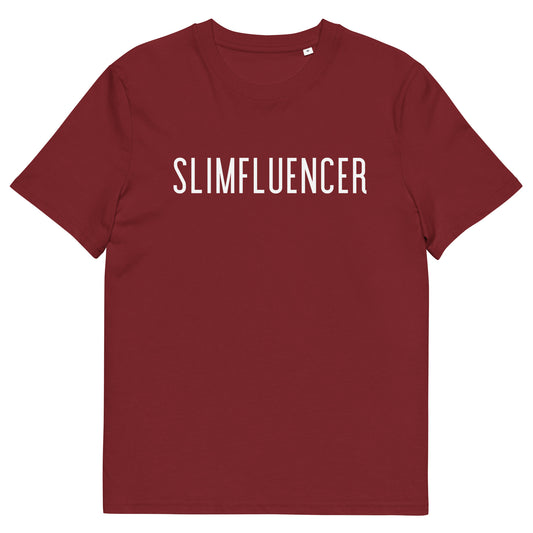 SLIMFLUENCER T-Shirt - Fitness-Inspired Slogan Tee for Fitness Fanatics & Instructors | Workout Motivation Apparel