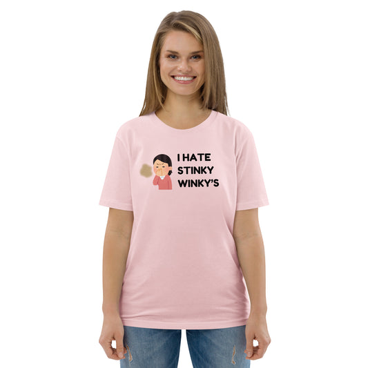 I Hate Stinky Winky's - Humorous Adult Tee - Eco-Friendly Cotton