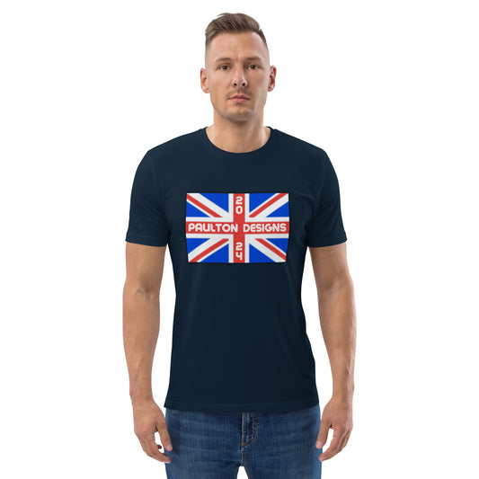 Patriotic Union Jack T-Shirt by Paulton Designs | Exclusive Paulton Collection