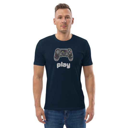 Gamer T-Shirt - Gaming Controller Design with "Play" Text - Perfect Gift for Gamers