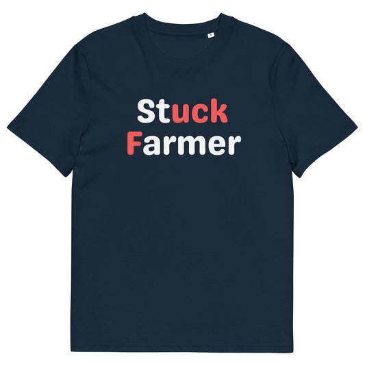 "Stuck Farmer" Anti-Keir Starmer Protest T-Shirt – Bold Political Statement Apparel