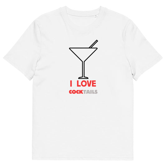 Organic Cotton Funny Adult Cocktail Lover T-Shirt - Perfect Gift