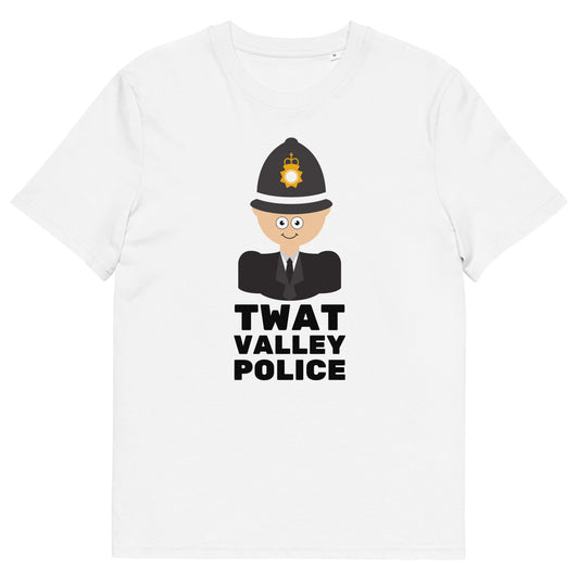 Funny Sergeant Constable Detective Officer Peter Pisspot T-Shirt – Twat Valley Police Parody