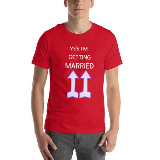 Yes I'm Getting Married - Stag night T-Shirt